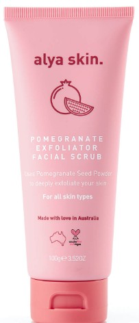 Alya Skin Pomegrante Facial Exfoliator 石榴磨砂膏100克