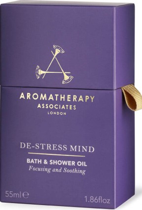 Aromatherapy Associates De-Stress Mind Bath & Shower Oil (55ml) (Aromatherapy Associates 心灵放松沐浴油)
