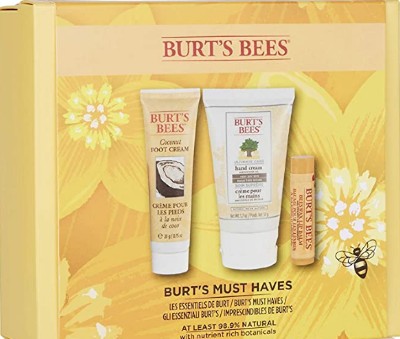 Burt's Bees Must Haves Moisturising 3 Piece Gift Set - 伯特小蜜蜂3件精选护肤保湿礼盒0.198 公斤
