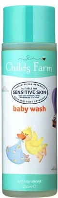 Childs Farm Baby Wash Unfragranced 婴儿沐浴露250毫升
