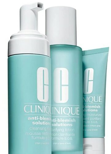 Clinique Anti Blemish Solutions 3-Step System倩碧祛痘解决方案3步骤