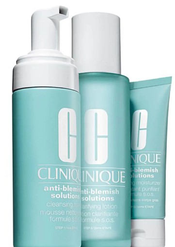Clinique Anti Blemish Solutions 3-Step System倩碧祛痘解决方案3步骤