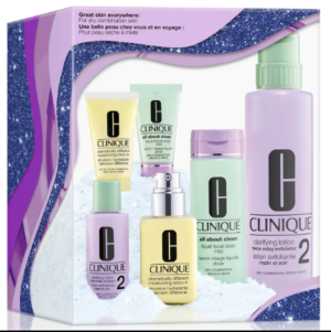 Clinique Great Skin Everywhere Skincare Gift Set for Dry Combination Skin (Worth £131.93)