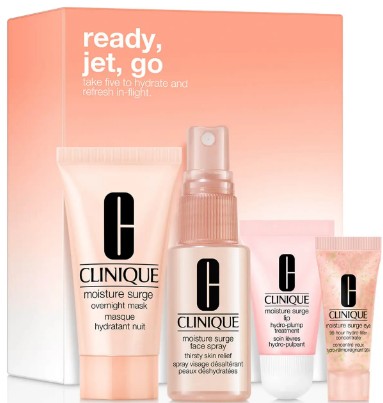 Clinique Ready, Jet, Go Set 倩碧4款组合套装