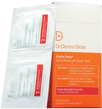 Dr Dennis Gross Skincare Alpha Beta Extra Strength Daily Peel （强效日常护肤去角质霜30包）