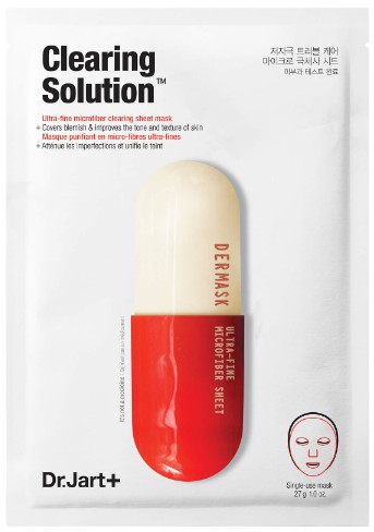 Dr.Jart+ Dermask Micro Jet Clearing Solution 25g （Dr.Jart+ 清洁保湿面膜 25克）