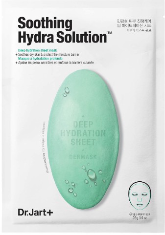 Dr.Jart+ Dermask Water Jet Soothing Hydra Solution 25g （Dr.Jart+ 舒缓保湿面膜25克）