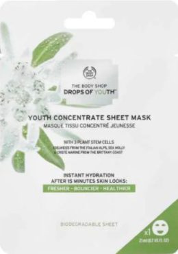 The Body Shop Drops of Youth™ Youth Concentrate Sheet Mask 青春浓缩片装面膜
