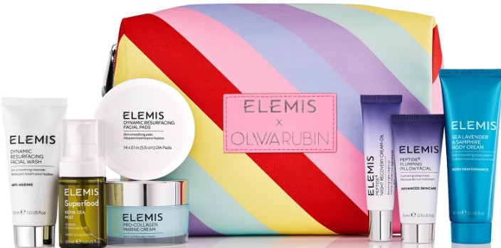 Elemis Limited Edition Olivia Rubin Travel Collection Gift Set for Her (Elemis 艾丽美Olivia Rubin限量版旅行精品套装 礼盒)