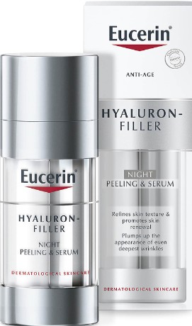 Eucerin Hyaluron Filler Night Peeling and Serum 30ml （Eucerin 优色林透明质酸夜间去角质精华液 30毫升）