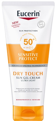 Eucerin Sensitive Protect Dry Touch Sun Gel Cream SPF 50+ （Eucerin 优色林防晒霜SPF 50+）