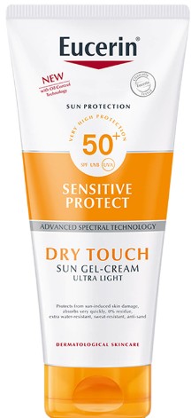 Eucerin Sensitive Protect Dry Touch Sun Gel Cream SPF 50+ （Eucerin 优色林防晒霜SPF 50+）