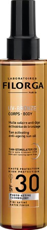 Filorga UV Bronze SPF30 Body Oil 150ml (Filorga UV Bronze SPF30 菲洛嘉身体防晒油 150毫升)