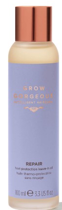 Grow Gorgeous New Repair Heat Protection Leave-in Oil 修复热损伤免洗护发油100毫升