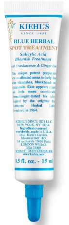 Kiehl's Blue Herbal Spot Treatment 科颜氏男士护肤蓝色草本痤疮护理膏15毫升