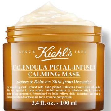 Kiehl’s Calendula Petal-Infused Calming Masque 科颜氏男士护肤金盏花镇静面膜100毫升