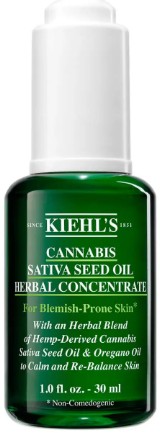 Kiehl's Cannabis Sativa Seed Oil Herbal Concentrate 科颜氏男士护肤大麻籽油草本浓缩液30毫升