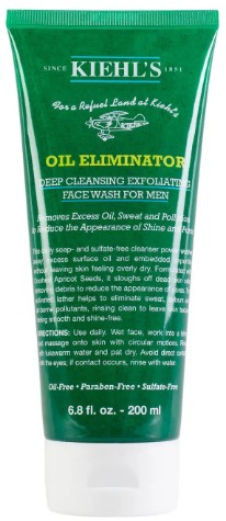 Kiehl's Oil Eliminator Cleanser 科颜氏男士护肤去角质洁面乳200毫升