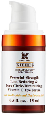Kiehl's Powerful-Strength Line-Reducing and Dark Circle-Diminishing Vitamin C Eye Serum 强效去细纹、祛黑眼圈维生素 C 眼部精华 15ml