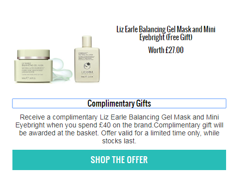 LIZ EARLE 修复系列套装护肤品 - 赠品