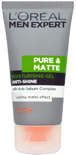 L'Oréal Men Expert Pure & Matte Anti-Shine Moisturising Gel 巴黎欧莱雅男士保湿霜50毫升