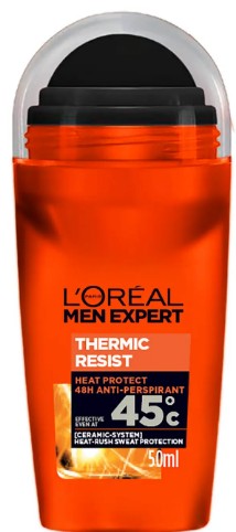 L'Oréal Men Expert Thermic Resist 48H Roll On Anti-Perspirant Deodorant 巴黎欧莱雅男士滚珠止汗除臭剂50毫升