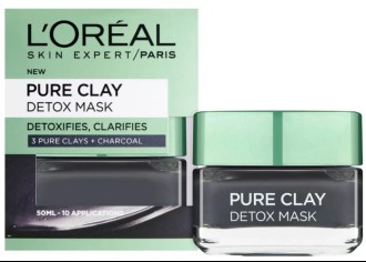 L'Oréal Paris Pure Clay Detox Face Mask 巴黎欧莱雅纯粘土排毒面膜50毫升