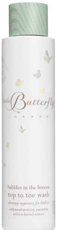 Little Butterfly London Bubbles in the Breeze Top to Toe Wash 200ml伦敦小蝴蝶沐浴露 200毫升
