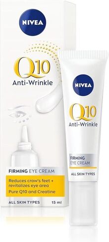 NIVEA Q10 Anti-Wrinkle Power Firming Eye Cream to Reduce Crow's Feet, Lines and Wrinkles, Powerful Under Eye Cream to Revitalise the Eye Area (15ml)