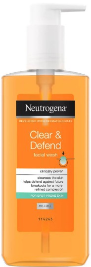 Neutrogena® Clear & Defend Facial Wash 露得清防御洁面乳
