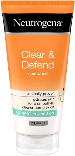 Neutrogena® Clear & Defend Oil Free Moisturiser无油防御保湿面霜50毫升
