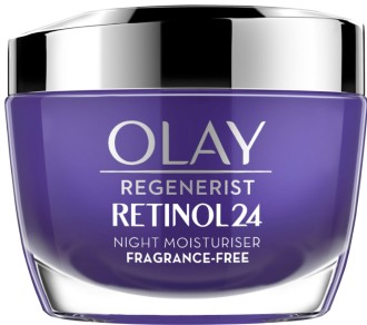 Olay Retinol 24 Fragrance Free Night Face Cream for Smooth and Glowing Skin 玉兰油视黄醇保湿晚霜50毫升