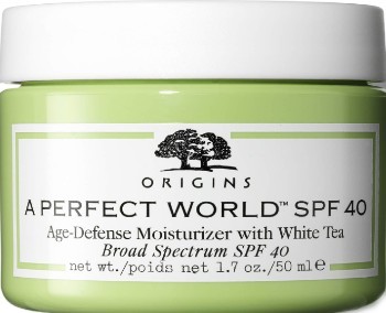 Origins A Perfect World SPF40 Age-Defense Moisturiser 50ml （Origins 完美世界抗衰老防晒保湿霜 50 毫升）