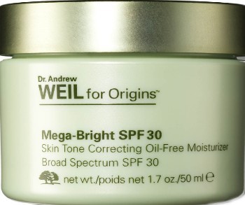 Origins Mega-Bright SPF 30 Skin Tone Correcting Oil-Free Moisturiser 50ml （Origins 改善肤色的无油防晒保湿霜 50 毫升）