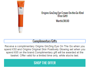 Origins 护肤品牌最受欢迎的明星产品 – 赠品赠送