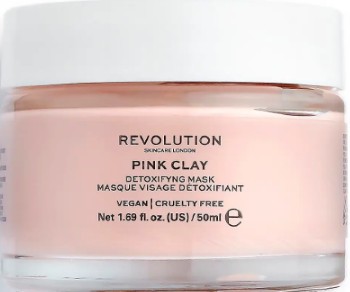 Revolution Beauty Pink Clay Detoxifying Face Mask 粉红粘土排毒面膜50毫升
