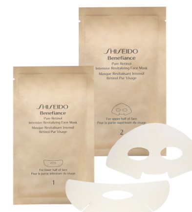 Shiseido Benefiance Pure Retinol Intensive Revitalising Face Mask x 4 Sachets