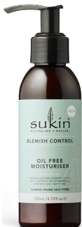 Sukin Blemish Control Oil Free Moisturiser 控油保湿霜125毫升