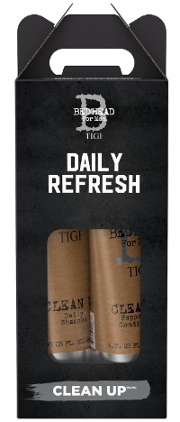 TIGI Bed Head for Men Clean Up Men's Daily Shampoo and Conditioner 男士日常清洁洗发水和护发素