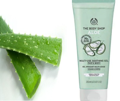 The Body Shop Aloe Multi-Use Soothing Gel芦荟多功能舒缓凝胶