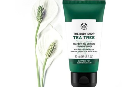 The Body Shop Tea Tree Mattifying Lotion茶树哑光保湿乳液