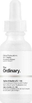 The Ordinary Alpha Arbutin 2% + HA Concentrated Serum （2％熊果苷+透明质酸精华液）