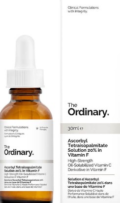 The Ordinary Ascorbyl Tetraisopalmitate Solution 20% in Vitamin F（抗坏血酸四异棕榈酸酯精华液，含20％维他命F）