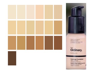The Ordinary Coverage Foundation with SPF 15 （遮瑕防嗮粉底液）