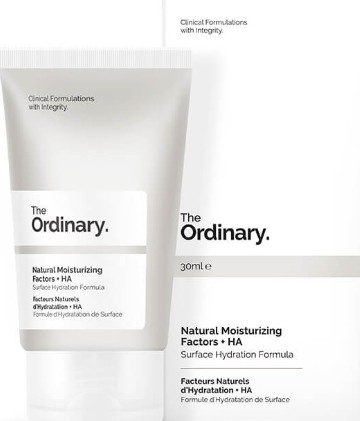 The Ordinary Natural Moisturising Factors + HA （天然保湿因子+ 透明质酸的保湿乳液）