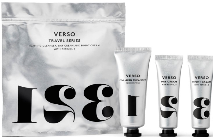 VERSO Essential Travel Series (Verso 旅行必备的护肤系列产品)