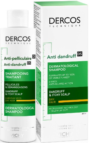 VICHY Dercos Anti-Dandruff - Dry Hair Shampoo 去头皮屑洗发露200毫升
