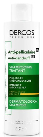 VICHY Dercos Anti-Dandruff - Dry Hair Shampoo 去头皮屑洗发露200毫升