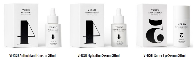 Verso Skincare 瑞典最受欢迎的护肤品牌系列产品详情介绍