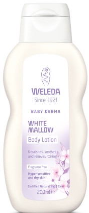 Weleda Baby Derma White Mallow Body Lotion 维蕾德婴儿白锦葵身体护肤霜 (200毫升)